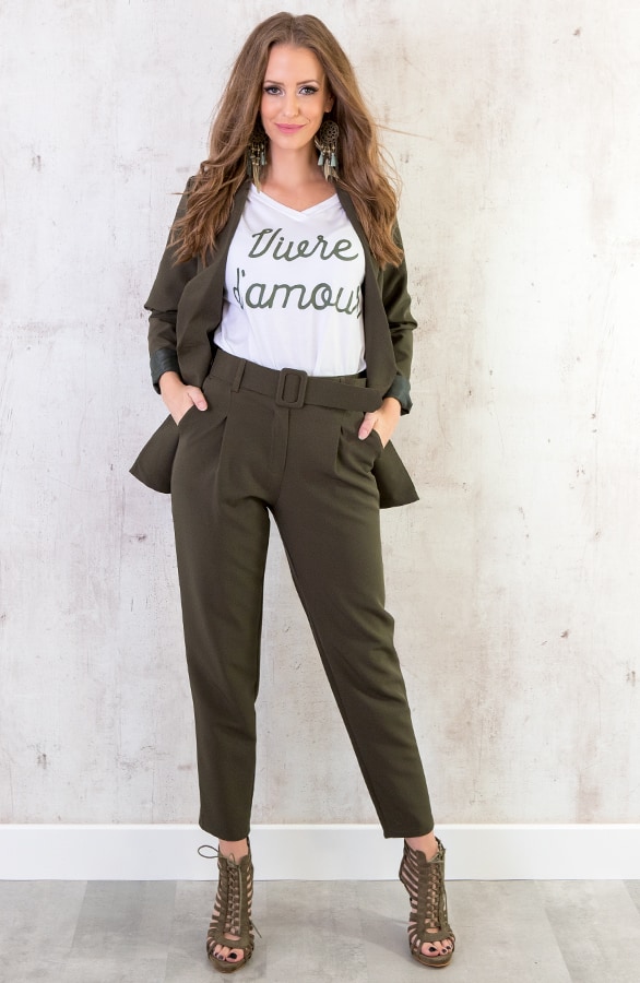 Pantalon Met Riem Army – shoparchief, foto 7
