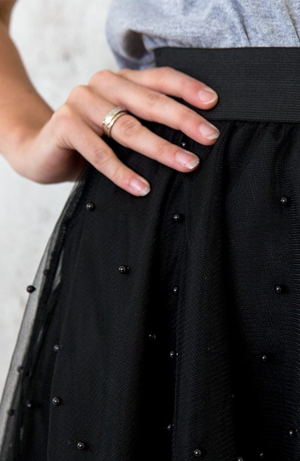 Tule Rok Met Parels – shoparchief, foto 6