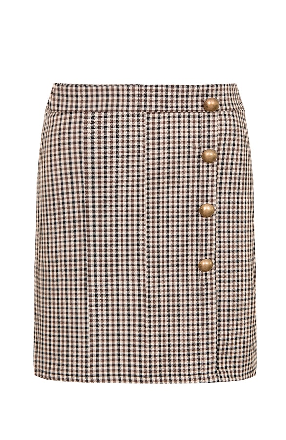 Geblokte Button Rok – shoparchief