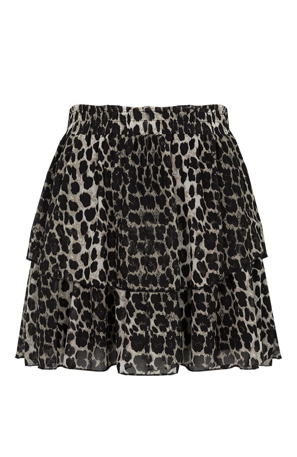 Leopard Laagjes Rok Luxury Groen – shoparchief