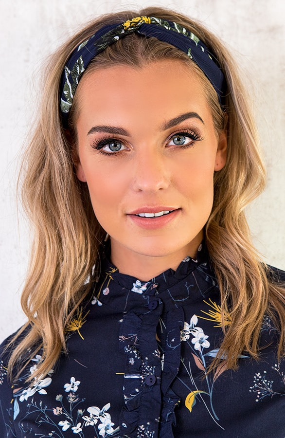 Pineapple Haarband Navy – shoparchief
