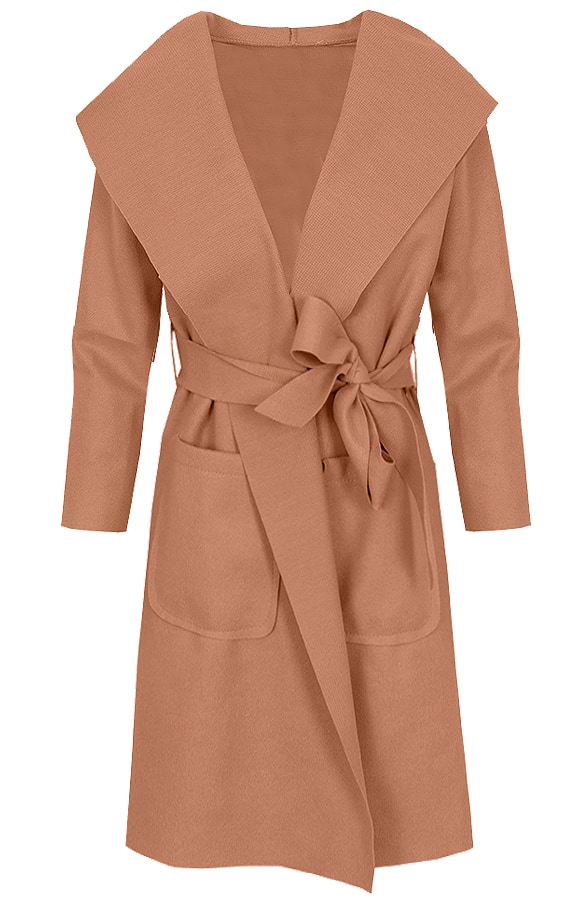 Wanted Coat Long Camel – shoparchief