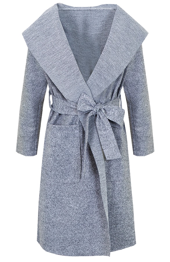 Wanted Coat Long Grijs – shoparchief