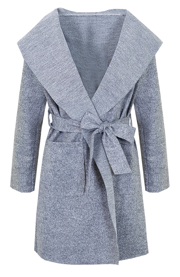 Wanted Coat Short Grijs – shoparchief