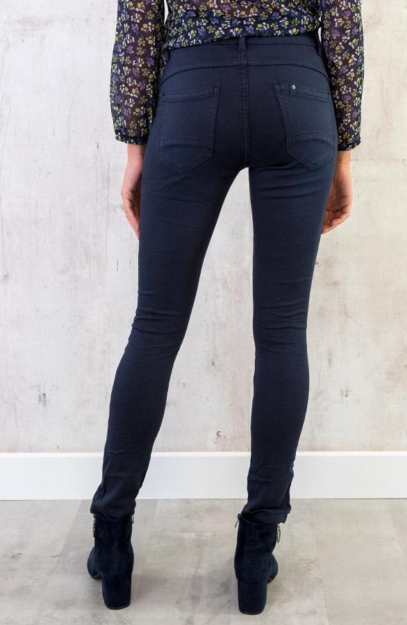 Chino Jeans MarineBlauw – shoparchief, foto 4