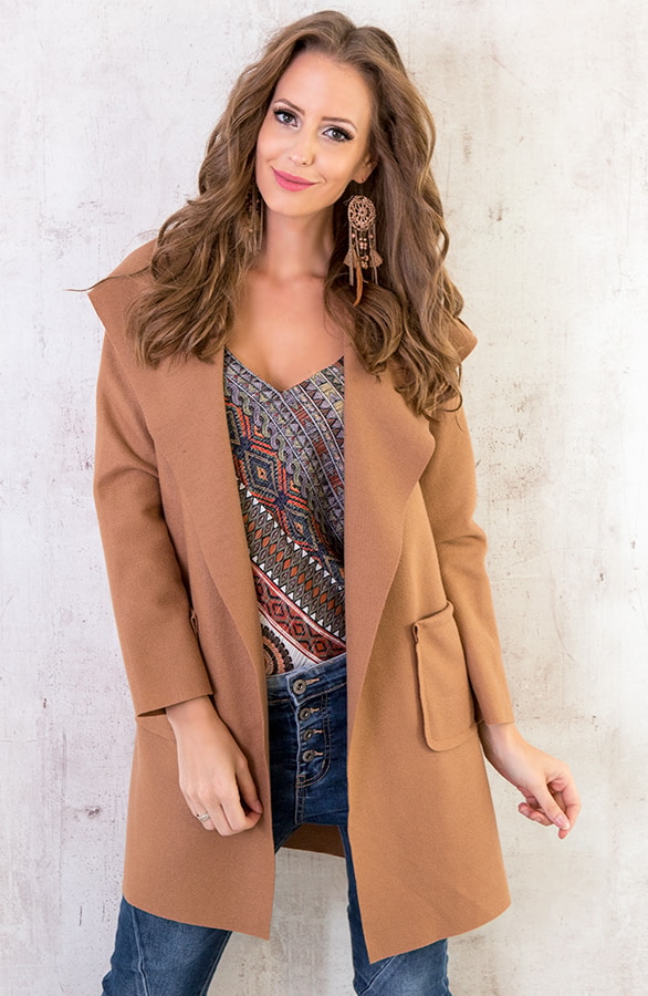 Wanted Coat Short Camel – shoparchief, foto 6