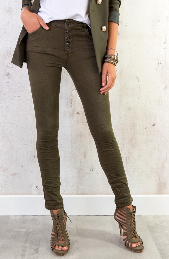Chino Jeans Legergroen – shoparchief, foto 2