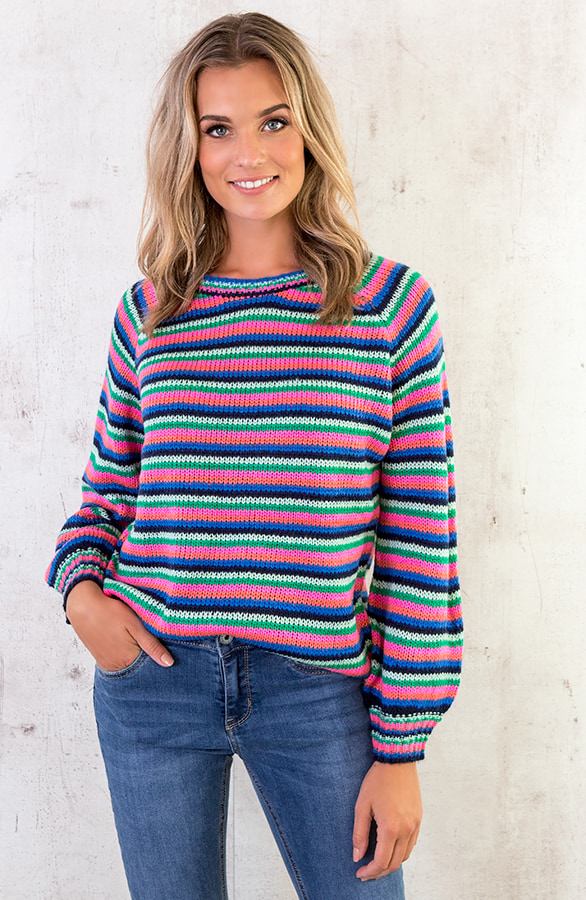 Neon Stripes Trui – shoparchief, foto 2