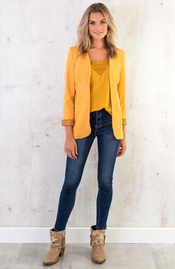 Blazer Limited Okergeel – shoparchief, foto 6