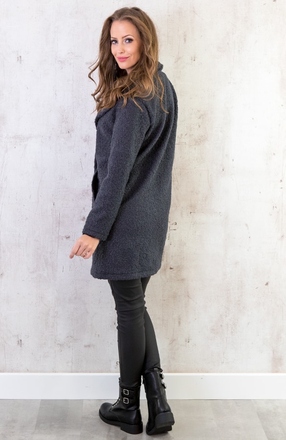 Teddy Coat Grijs – shoparchief, foto 4