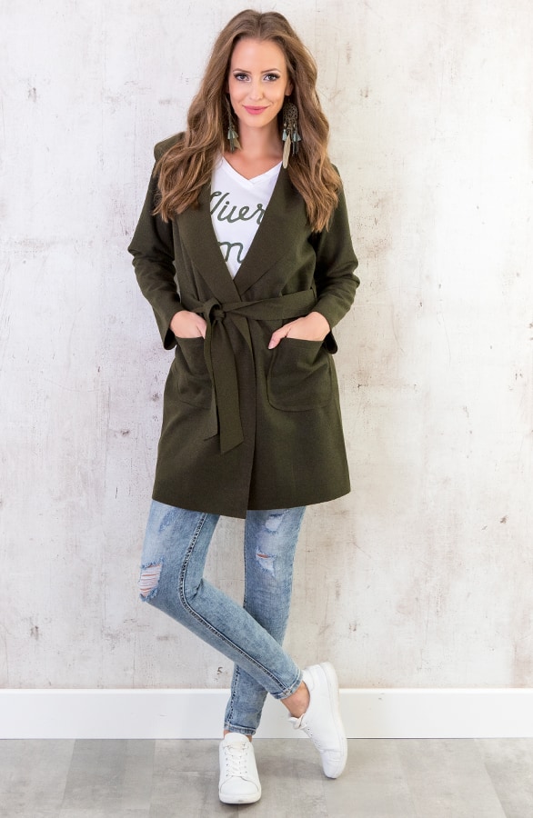Wanted Coat Short Army – shoparchief, foto 6