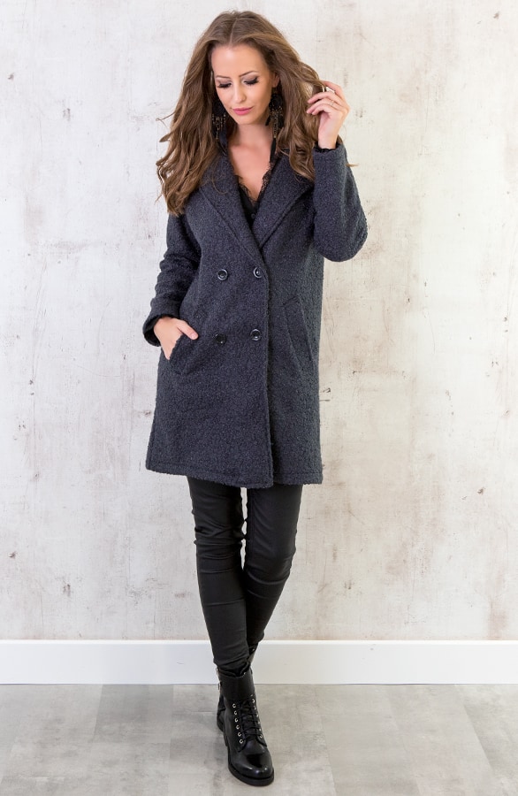 Teddy Coat Grijs – shoparchief, foto 5