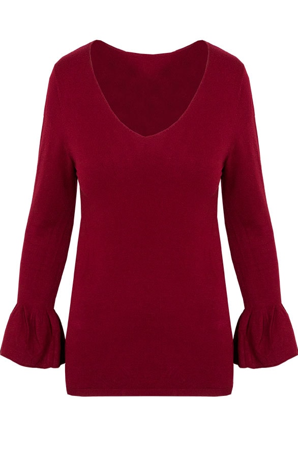 Flared Top Bordeaux – shoparchief