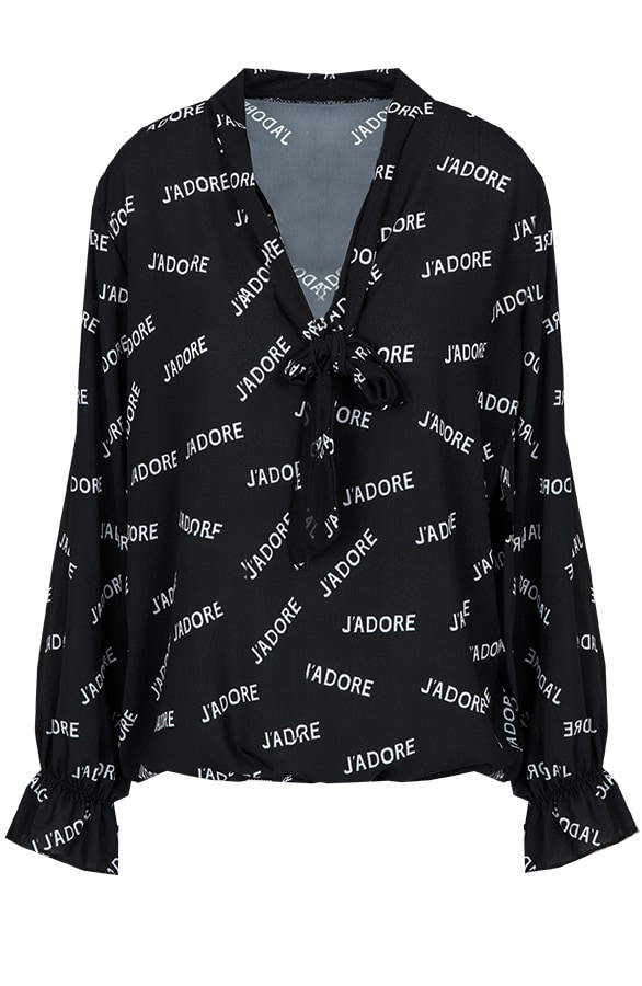 J Adore Blouse Zwart – shoparchief
