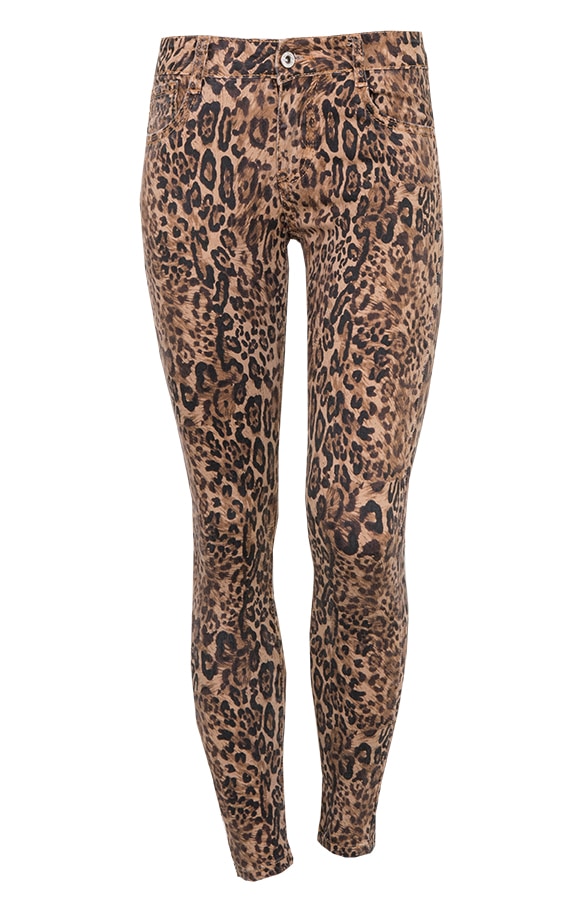 Leopard Skinny Jeans – shoparchief