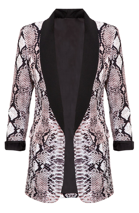 Snake Blazer Zwart – shoparchief