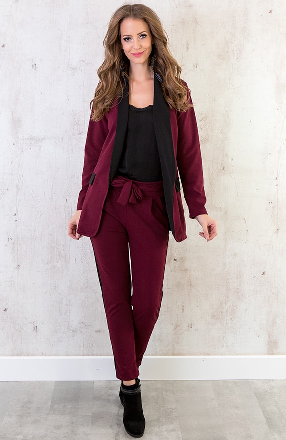 Wanted Blazer Bordeaux – shoparchief, foto 2