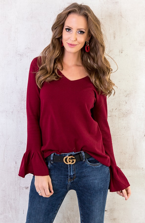 Flared Top Bordeaux – shoparchief, foto 2