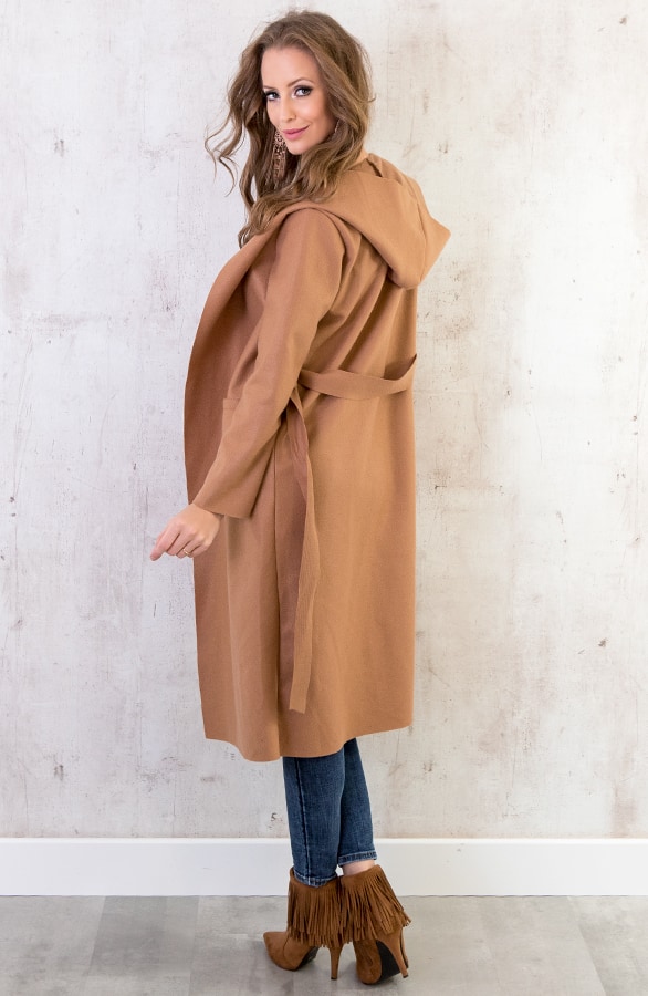 Wanted Coat Long Camel – shoparchief, foto 4