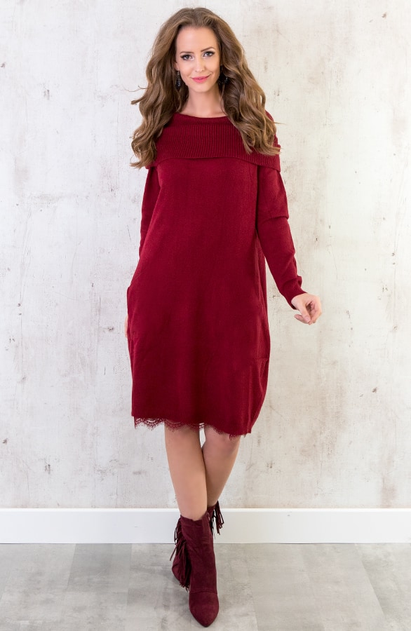 Comfy Coltrui Lang Bordeaux – shoparchief, foto 2