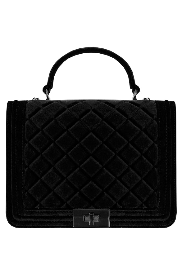 Tas Fluweel Zwart – shoparchief