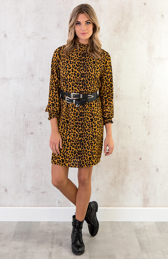 Leopard Col Tuniek Okergeel – shoparchief, foto 2