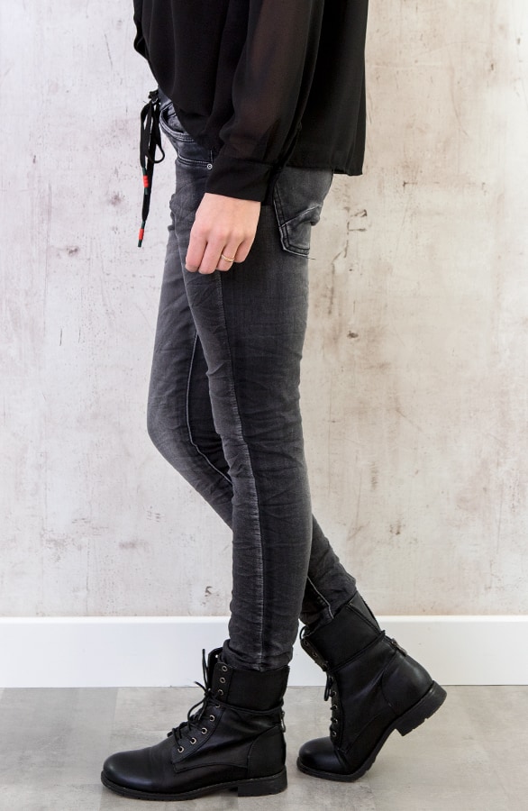 Jogging Spijkerbroek Grijs – shoparchief, foto 4