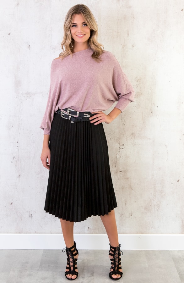 Plisse Rok Zwart – shoparchief, foto 4