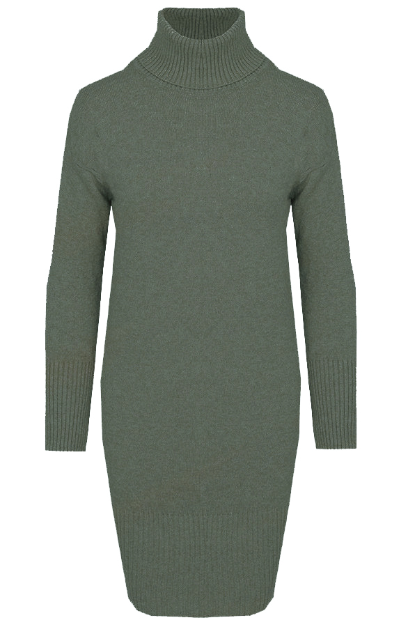 Col Tuniek Gebreid Legergroen – shoparchief