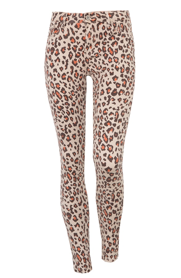 Skinny Jeans Leopard Beige – shoparchief