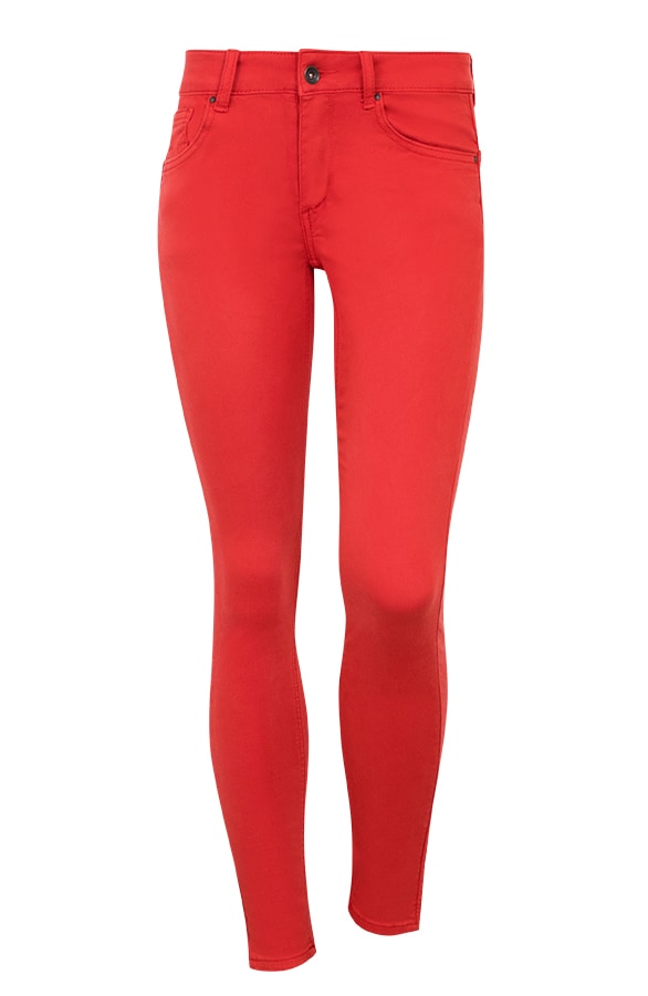 Skinny Jeans Rood – shoparchief