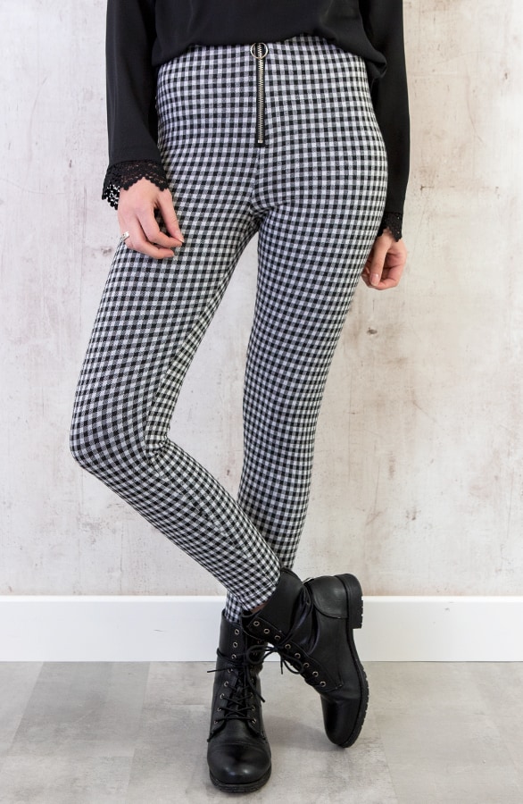 Karierte Stretch Tregging, Shoparchiv, Foto 2