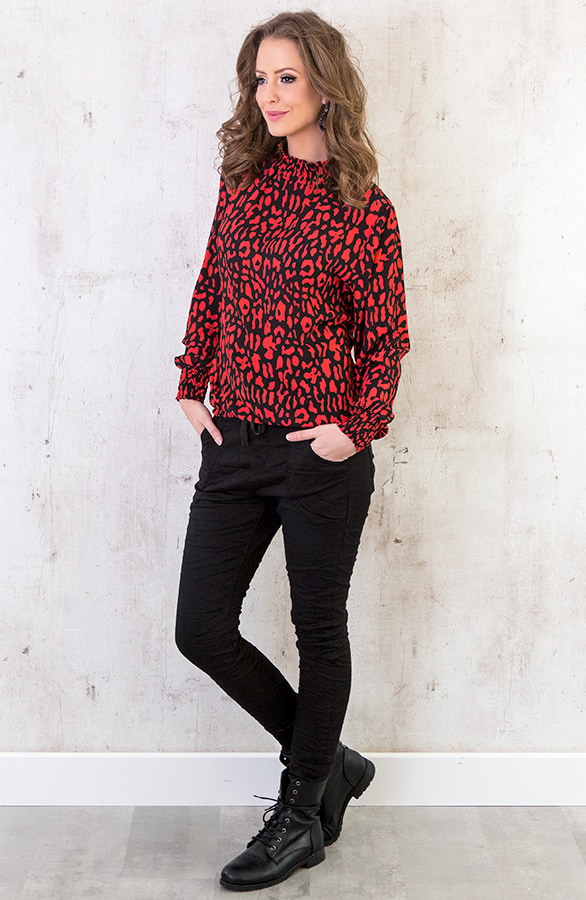 Jogging Jeans Zwart – shoparchief, foto 4
