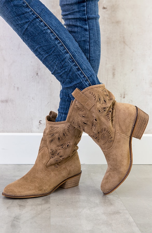 Cowboy Boots Taupe, Shoparchiv, Foto 3
