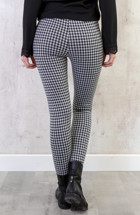 Karierte Stretch Tregging, Shoparchiv, Foto 3