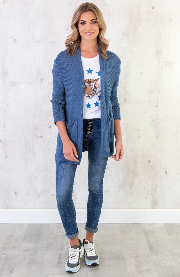 Tiger Star Top Blauw – shoparchief, foto 6