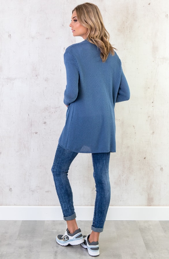Gehaakt Pocket Vest Blauw – shoparchief, foto 7
