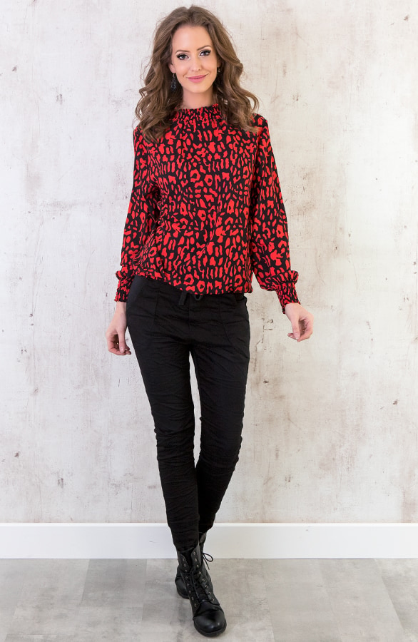 Jogging Jeans Zwart – shoparchief, foto 5