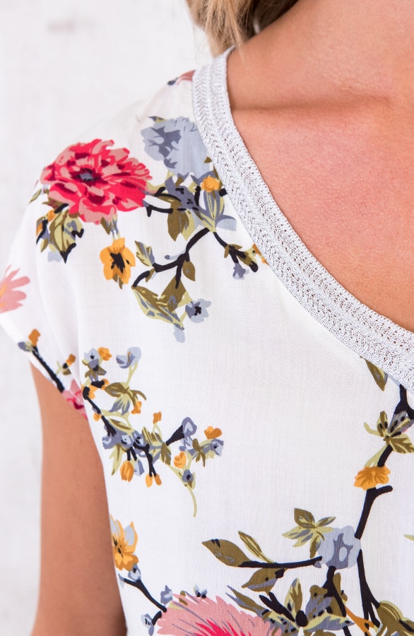 Bloemen V Top Creme – shoparchief, foto 5