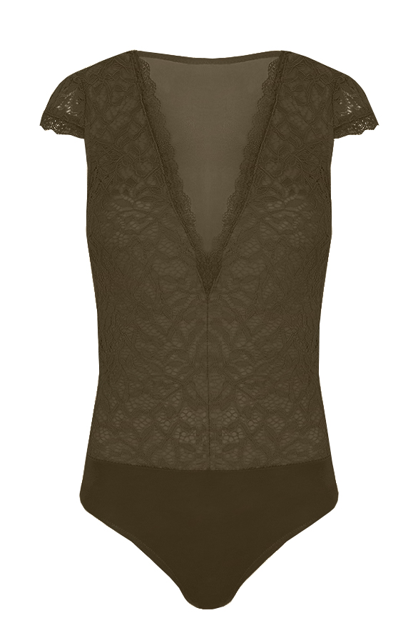 Body See Through Legergroen – shoparchief