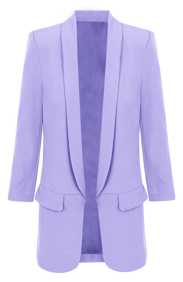 Boyfriend Blazer Lila – shoparchief