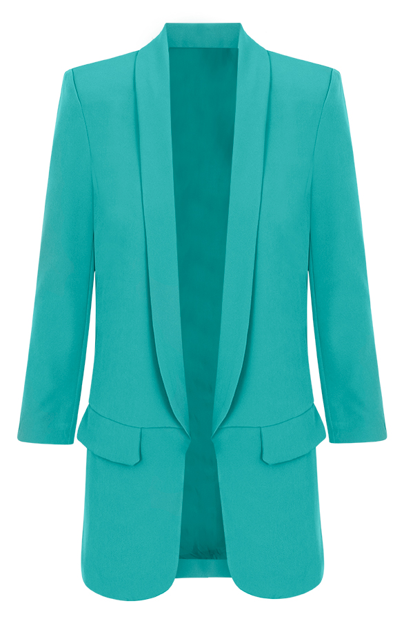 Boyfriend Blazer Turquoise – shoparchief