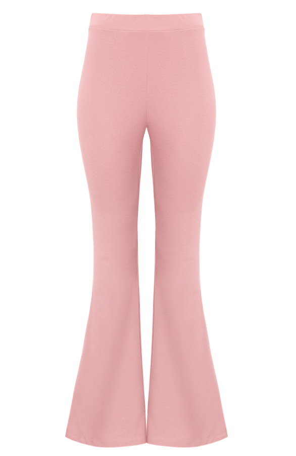 Flared Broek Oud roze – shoparchief