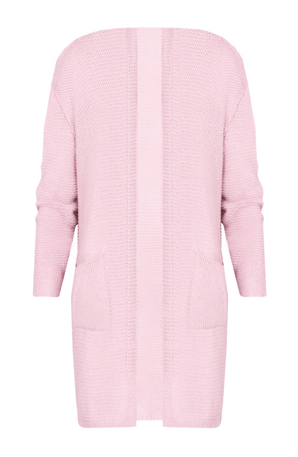 Gehaakt Pocket Vest Roze – shoparchief