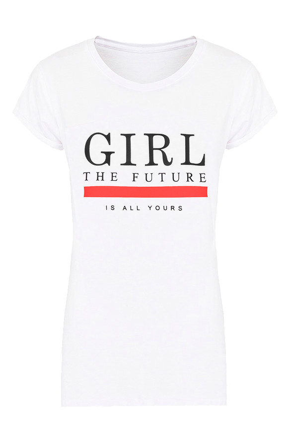Girl Future Top Wit – shoparchief