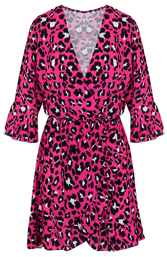 Panter V Jurk Fuchsia – shoparchief