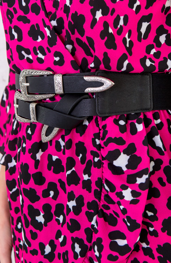 Panter V Jurk Fuchsia – shoparchief, foto 4