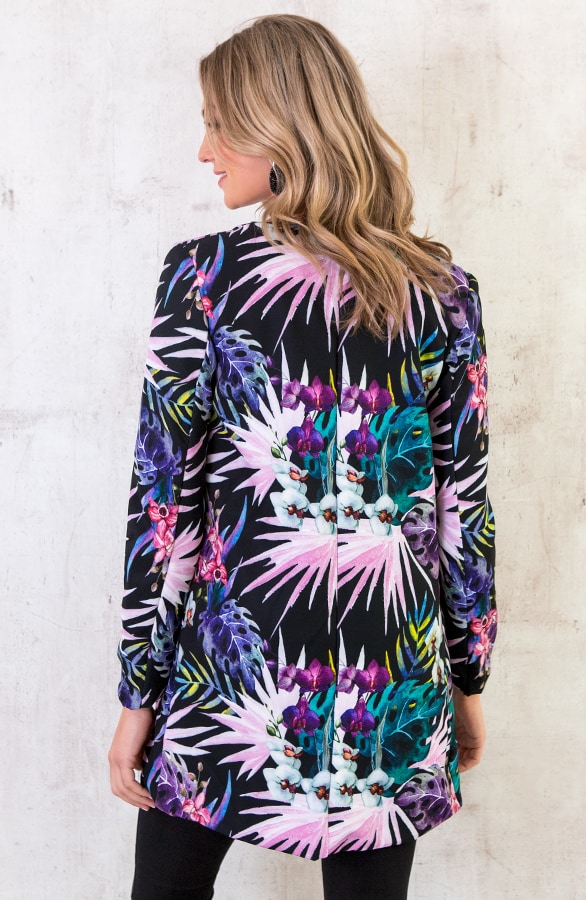 Jasje Met Print Zwart – shoparchief, foto 3