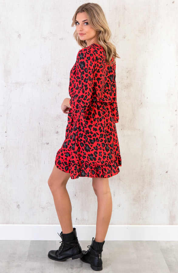 Panter V Jurk Rood – shoparchief, foto 3
