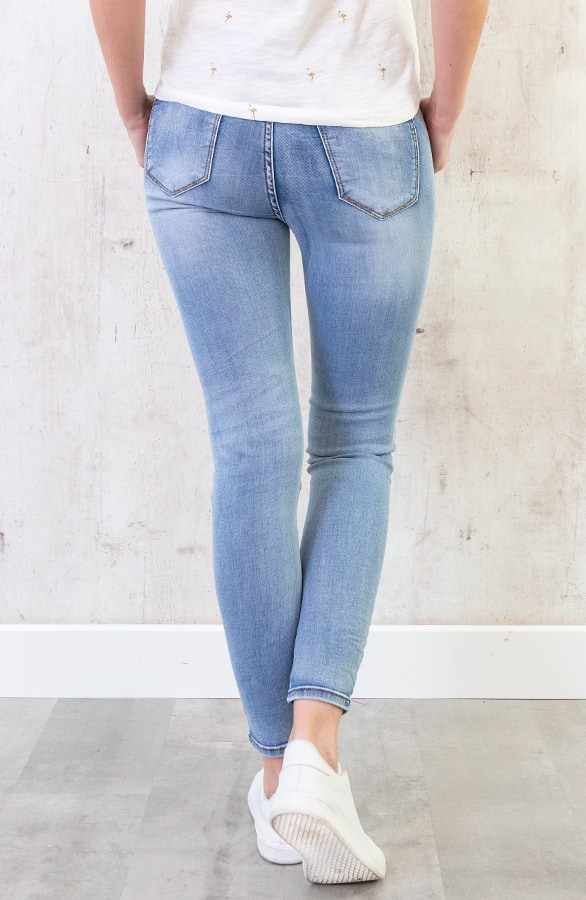 Skinny Jeans Lichtblauw – shoparchief, foto 4